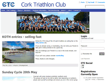 Tablet Screenshot of corktri.donal.ie